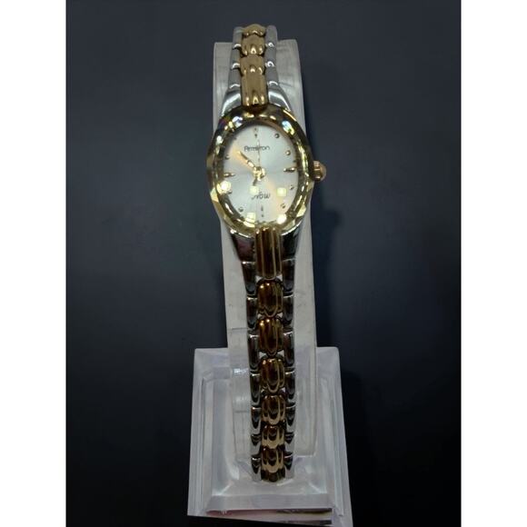 Armitron Now Two-Tone Oval Analog Dress Watch Stainless Steel 7 in main image 4